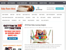 Tablet Screenshot of ideasbabyroom.com